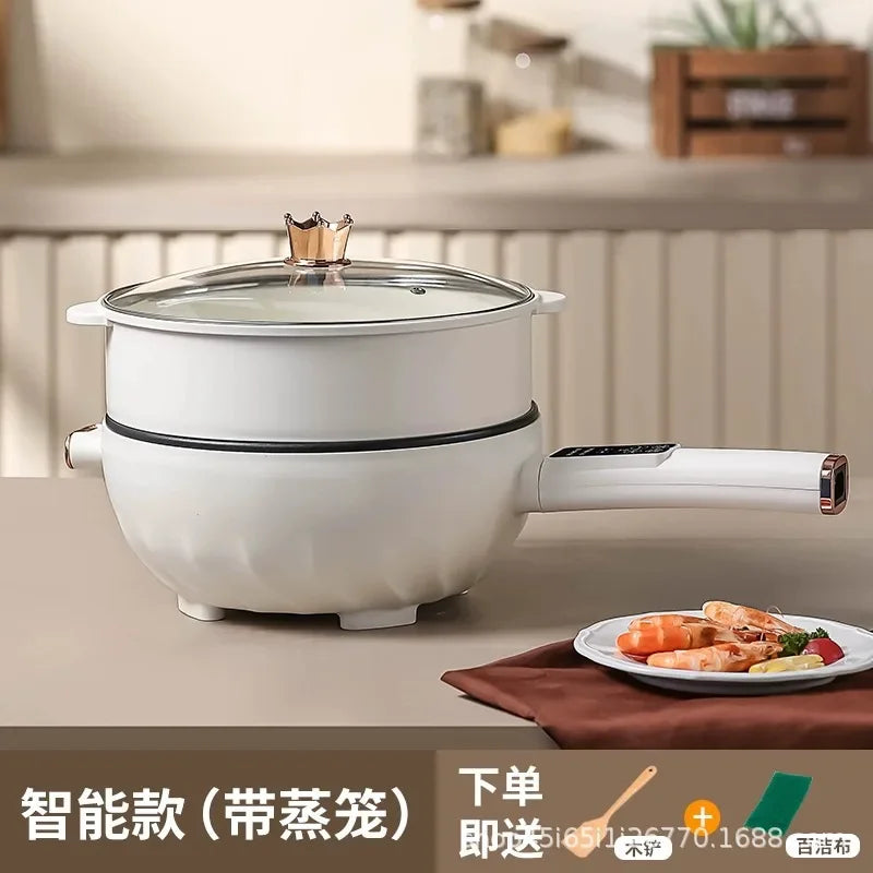 Electric Wok | Steaming Boiling Electric Hot Pot