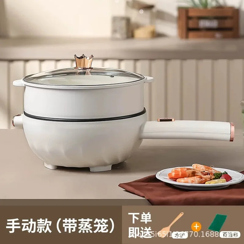 Electric Wok | Steaming Boiling Electric Hot Pot