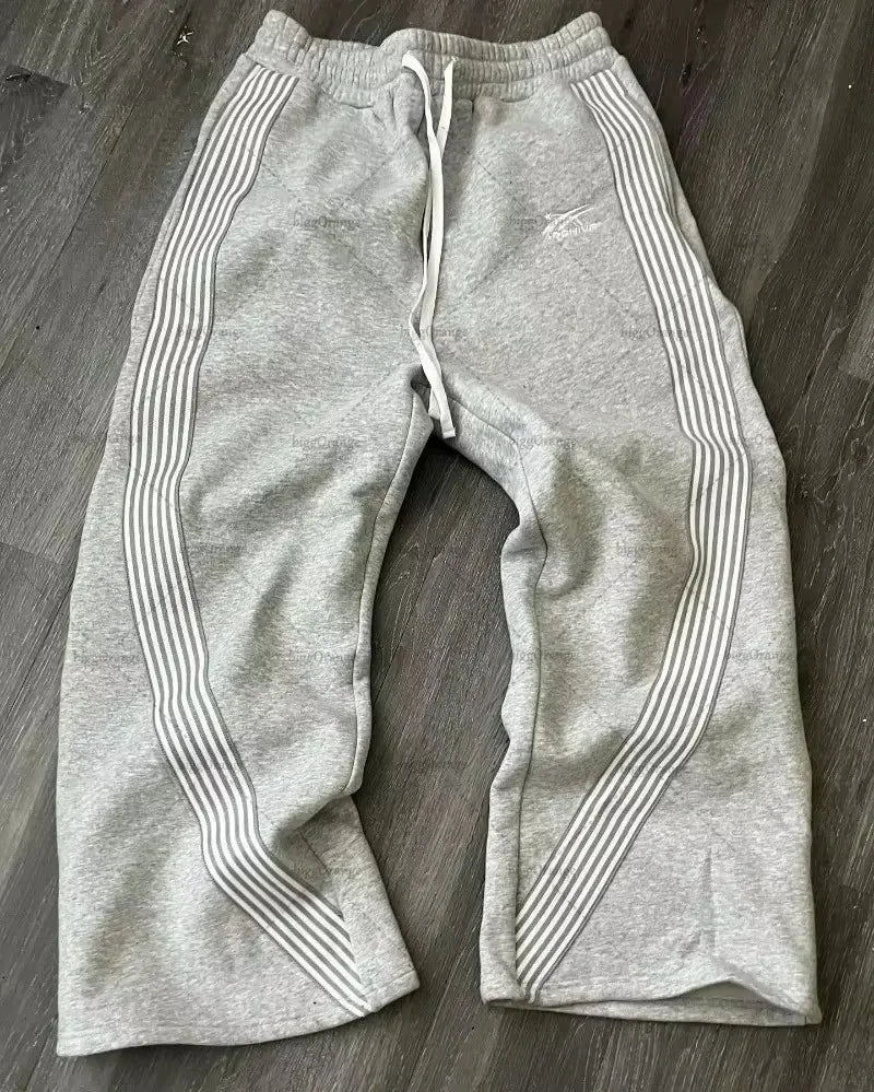 Straight Pants Streetwear Pants Personalized Zipper