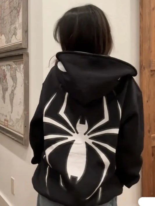 Spider Hoodies Women Jacket