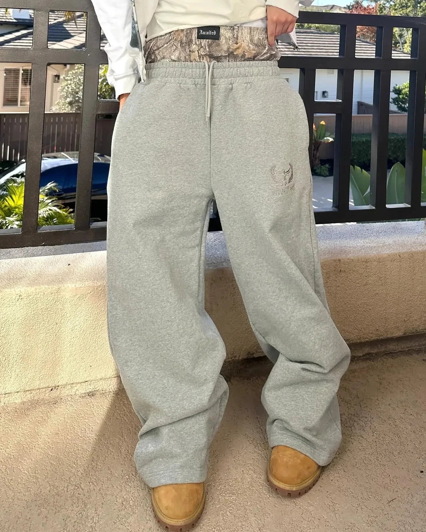 Straight Pants Streetwear Pants Personalized Zipper
