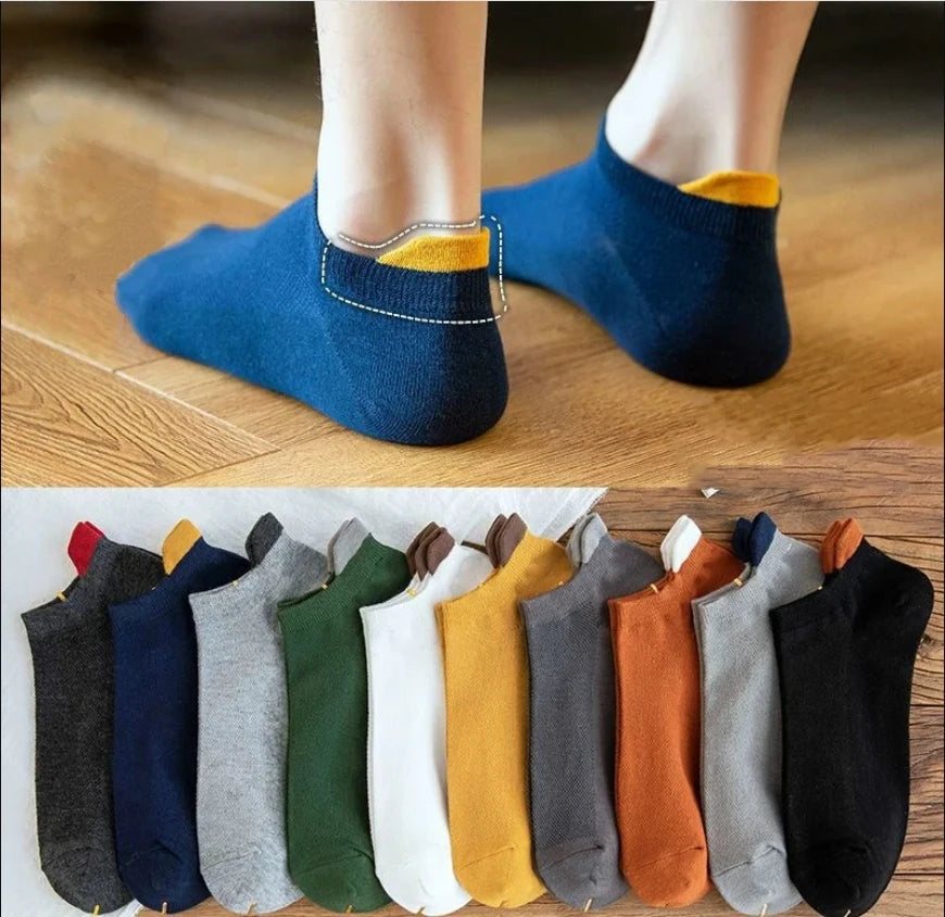 Men's Fashion Cotton Breathable Comfortable Ankle Socks
