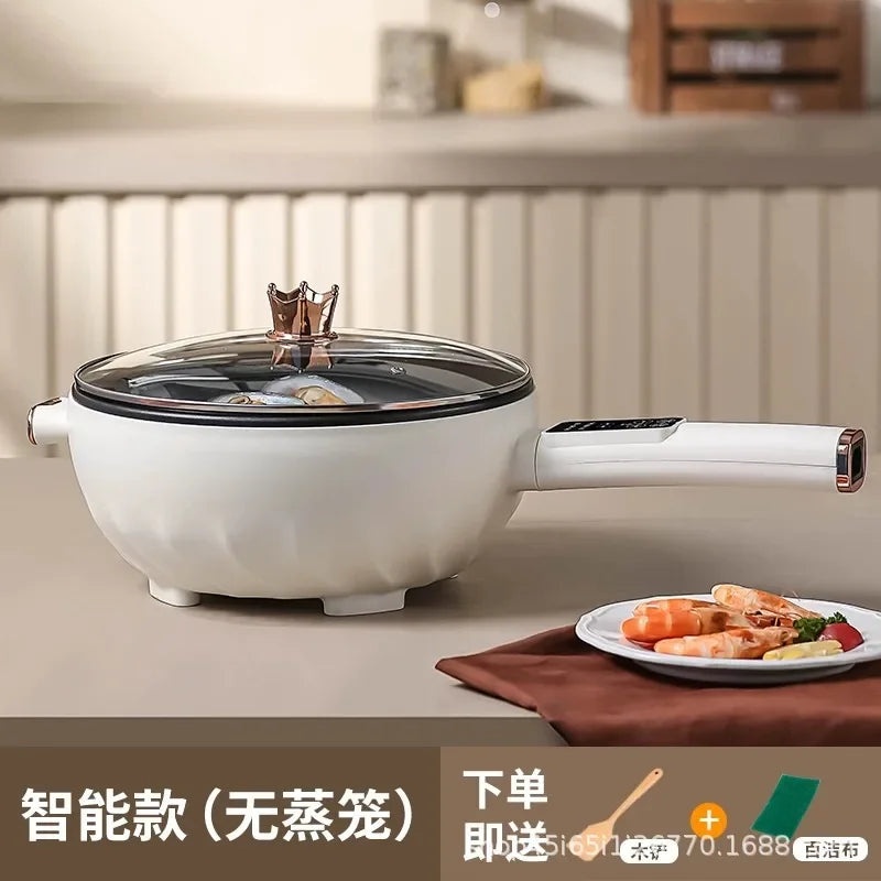 Electric Wok | Steaming Boiling Electric Hot Pot