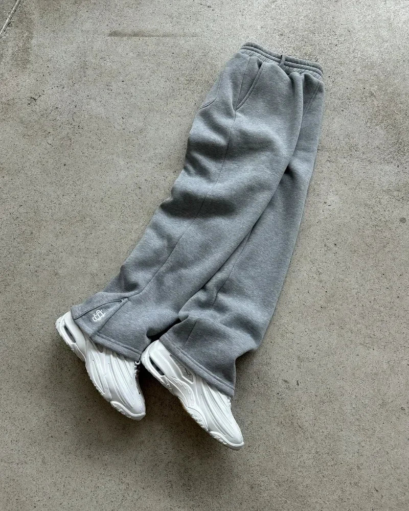 Straight Pants Streetwear Pants Personalized Zipper