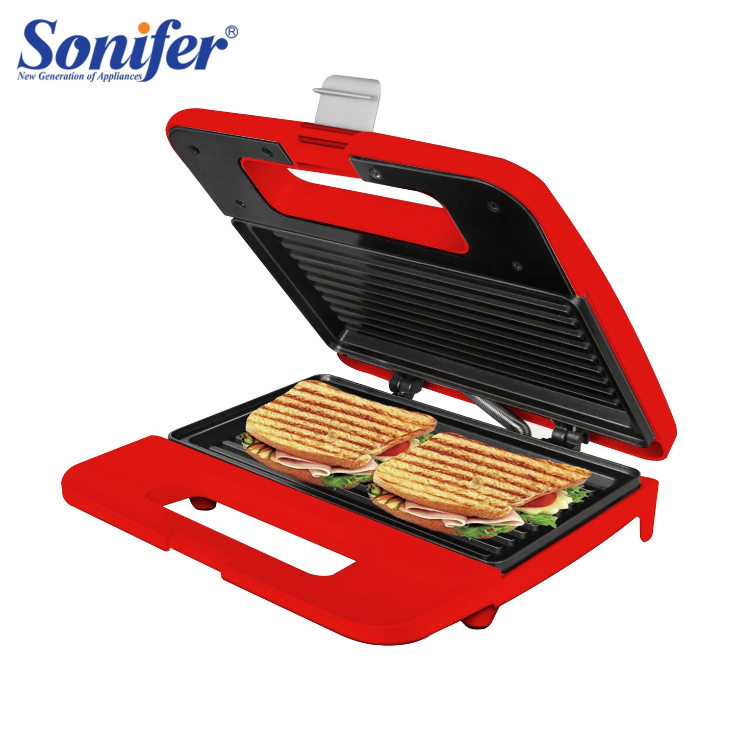 Electric Sandwich/Toast Maker Toast | Breakfast Machine Waffles