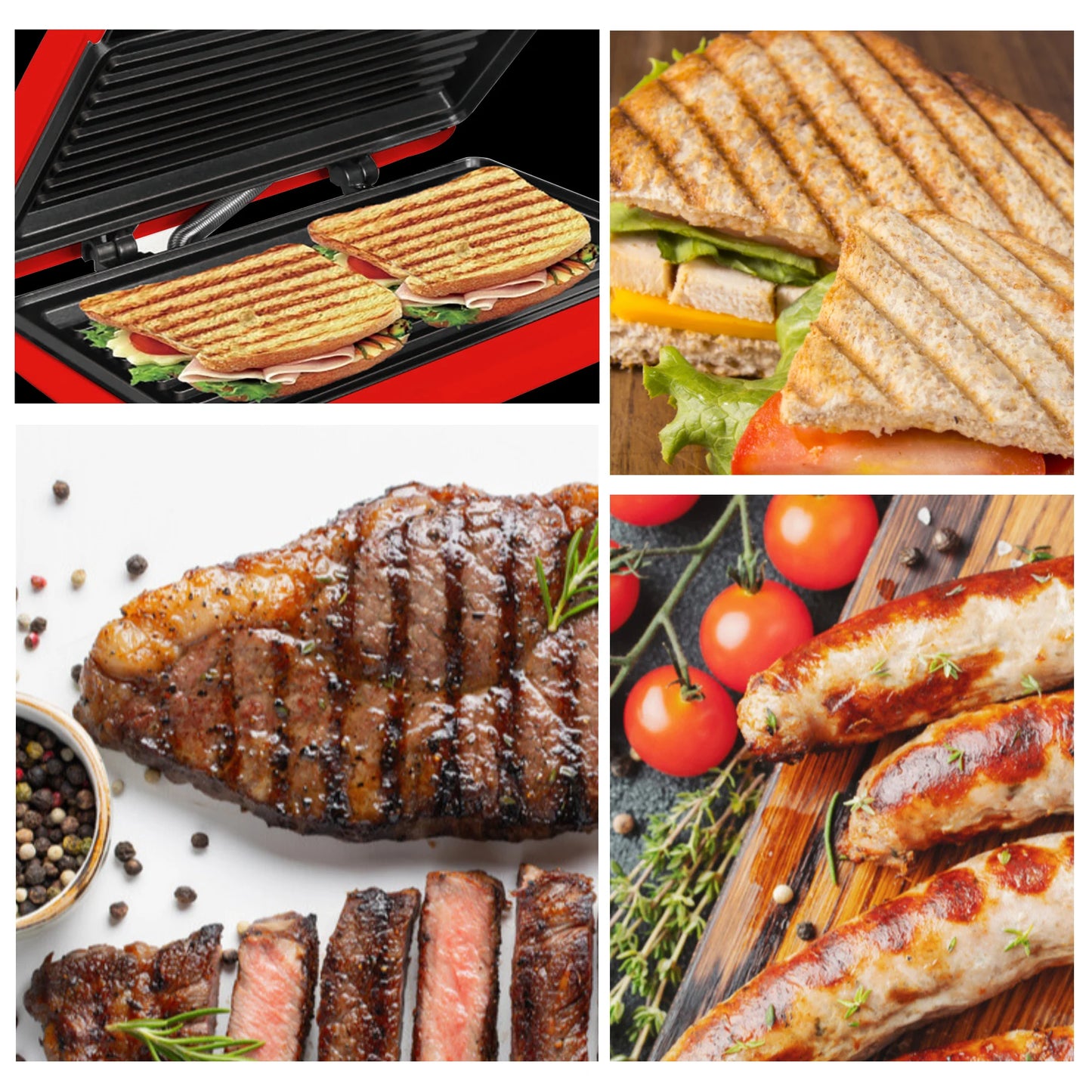 Electric Sandwich/Toast Maker Toast | Breakfast Machine Waffles