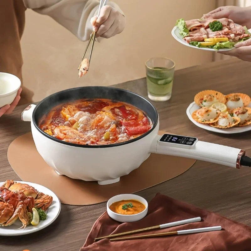 Electric Wok | Steaming Boiling Electric Hot Pot