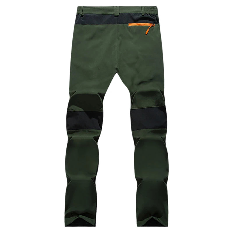Men Summer Sports breathable Pants Hiking Camping Quick Dry UV Resistant Elastic Thin