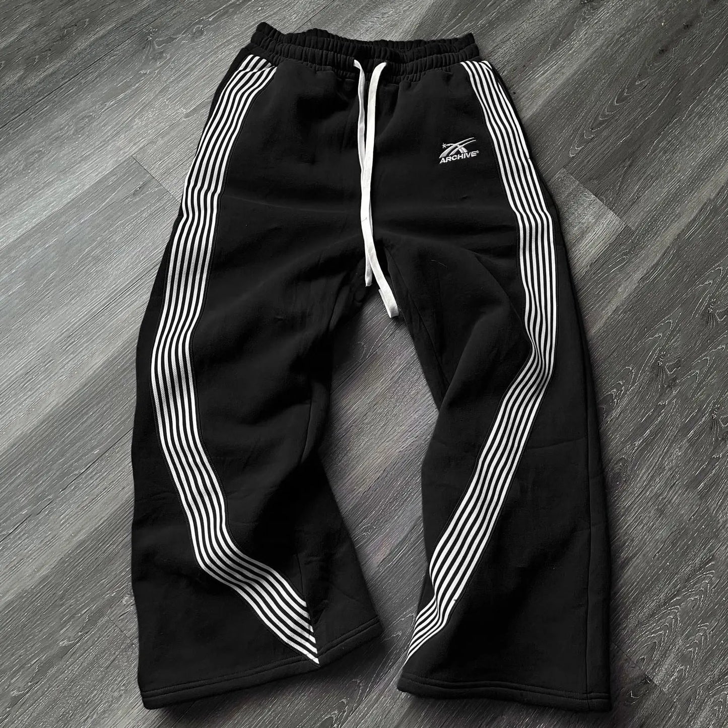 Straight Pants Streetwear Pants Personalized Zipper