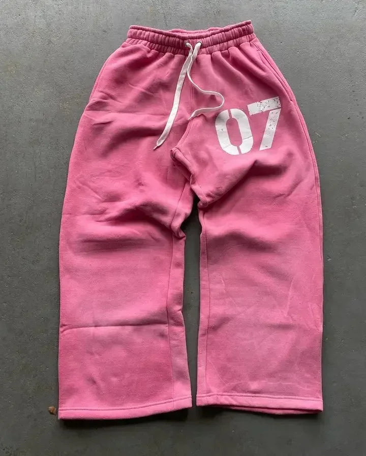 Straight Pants Streetwear Pants Personalized Zipper