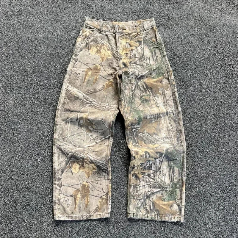 Camouflage Pattern zipper Sweatshirt