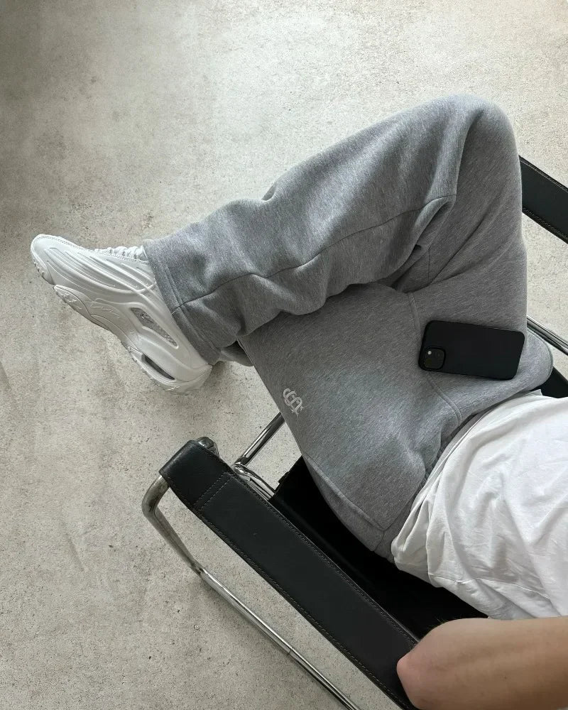 Straight Pants Streetwear Pants Personalized Zipper
