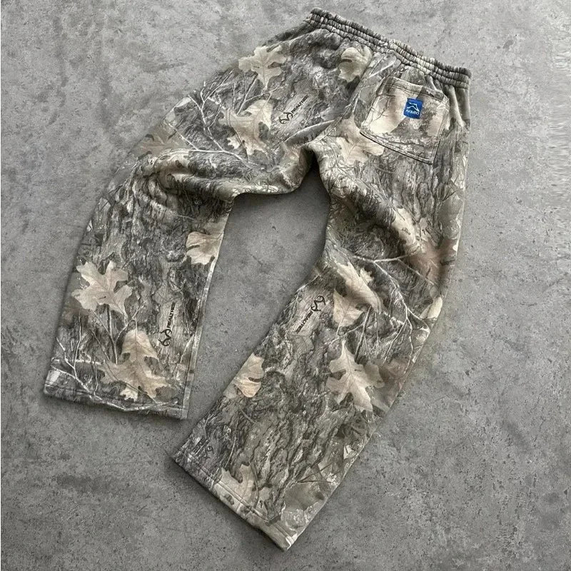 Straight Pants Streetwear Pants Personalized Zipper