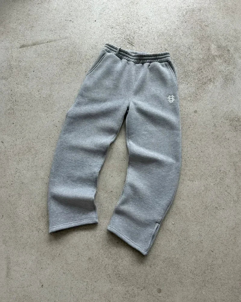 Straight Pants Streetwear Pants Personalized Zipper